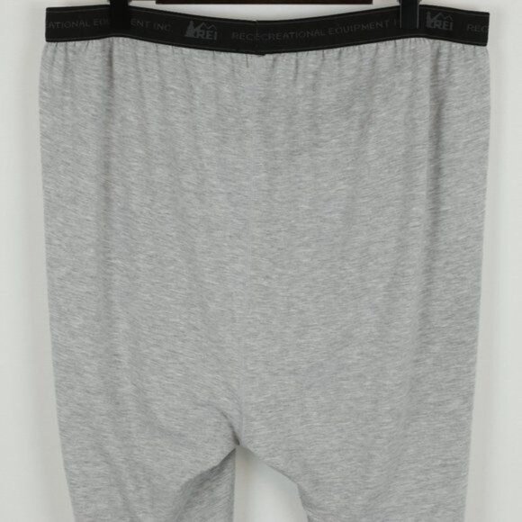 REI Men's XXL Gray Mid Weight Pull On Base Layer Bottoms - Picture 4 of 7